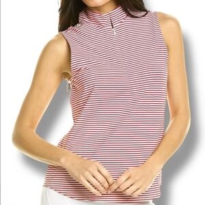 TOMMY BAHAMA Island Zone Aubrey Cassia Stripe Top Sleeveless Size XS NWOT